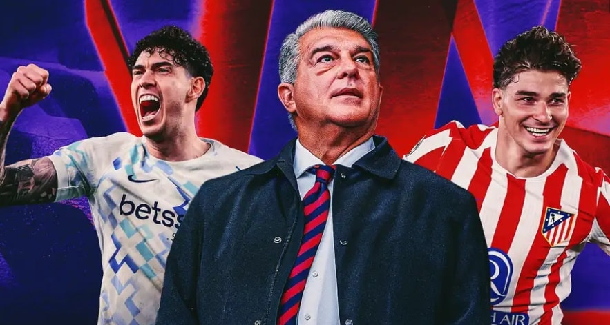 Barca chuẩn bị 'bom tấn' Bastoni và Julian Alvarez: Kế hoạch đưa gã khổng lồ trở lại đỉnh châu Âu