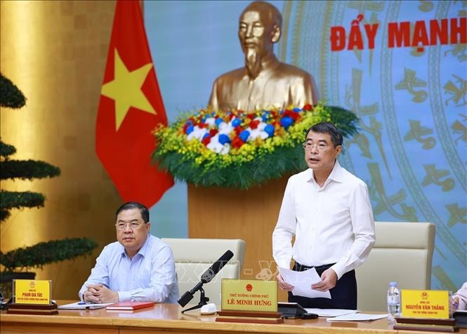 Thủ tướng Lê Minh Hưng chủ trì Hội nghị toàn quốc đẩy mạnh phân bổ, giải ngân vốn đầu tư công