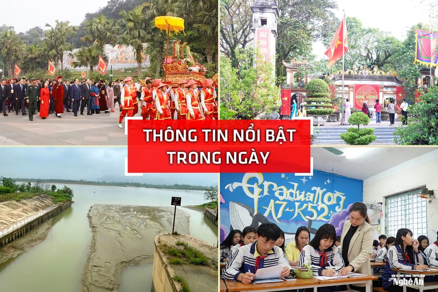 Nghệ An: Thông tin nổi bật ngày 26/4