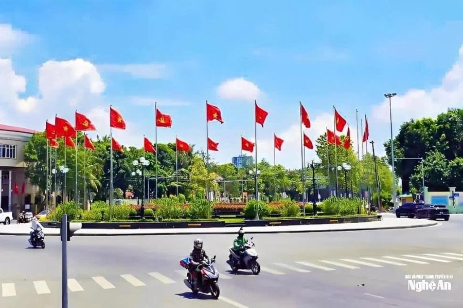 Sắc cờ lan tỏa niềm tự hào dân tộc