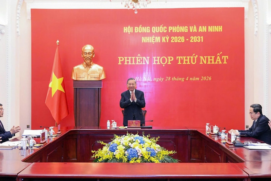 Tổng Bí thư, Chủ tịch nước Tô Lâm chủ trì Phiên họp thứ nhất Hội đồng Quốc phòng và An ninh