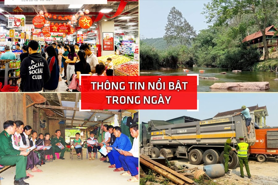 Nghệ An: Thông tin nổi bật ngày 1/5