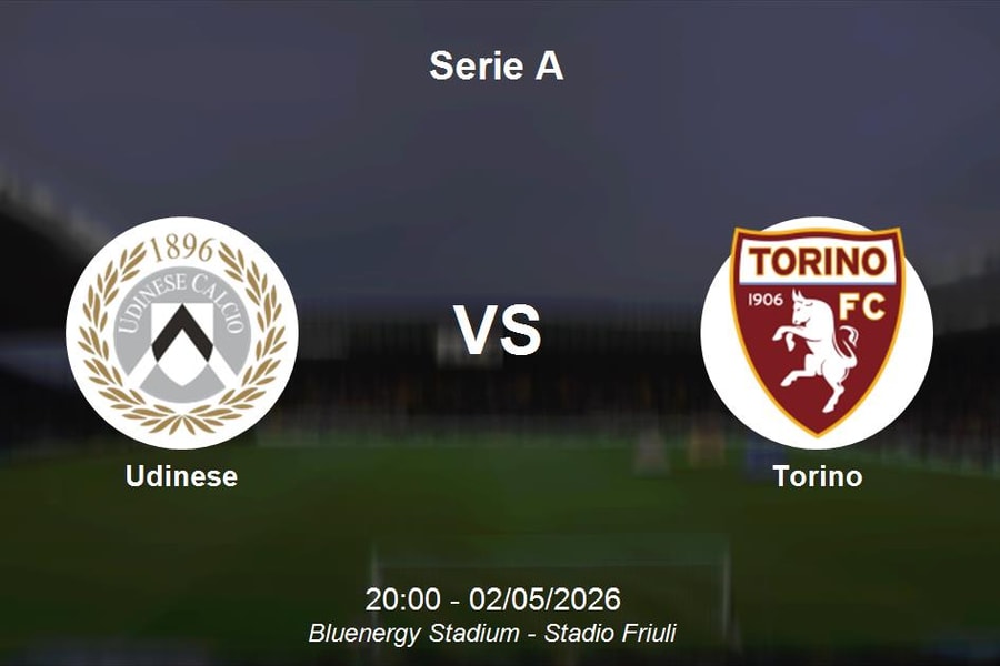 Nhận định Udinese vs Torino - Serie A: Màn so tài cân não giữa bảng xếp hạng