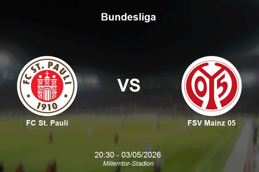 Nhận định FC St. Pauli vs FSV Mainz 05 - Bundesliga: Thử thách trụ hạng tại Millerntor