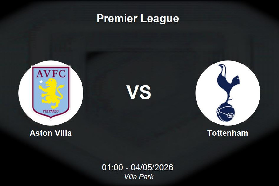 Nhận định Aston Villa vs Tottenham - Premier League