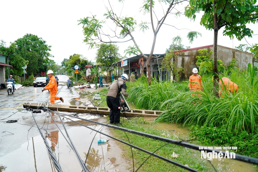 Nghệ An tập trung khắc phục thiệt hại do thiên tai bất thường gây ra