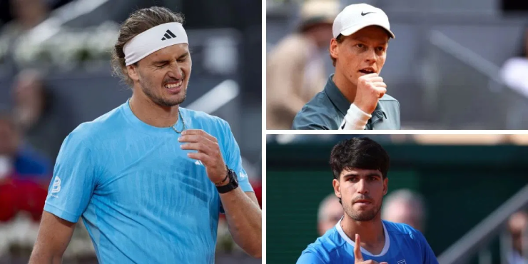 Sinner thống trị ATP, Kostyuk tạo địa chấn trên bảng xếp hạng tennis sau Madrid Open
