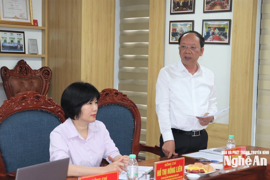 Phó Chủ tịch Thường trực UBND tỉnh Bùi Thanh An dự sinh hoạt Chi bộ Ngân sách xã, phường thuộc Đảng bộ Sở Tài chính