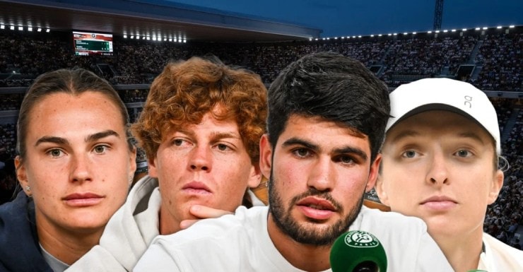 Sinner và Alcaraz phản đối tiền thưởng Roland Garros 2026: Tranh cãi về giá trị