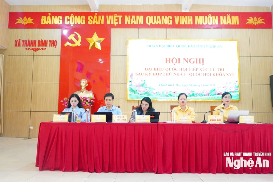 Cử tri xã Thành Bình Thọ phản ánh với đại biểu Quốc hội nhiều vấn đề dân sinh bức thiết