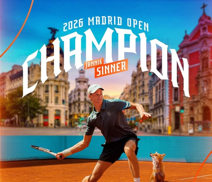Jannik Sinner thăng hoa tại Madrid Open 2026: Kỷ lục vô tiền khoáng hậu thách thức di sản Big 3