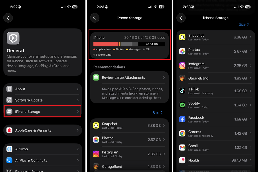 Mẹo giải phóng bộ nhớ iPhone hiệu quả giúp máy mượt mà không cần mua thêm dung lượng