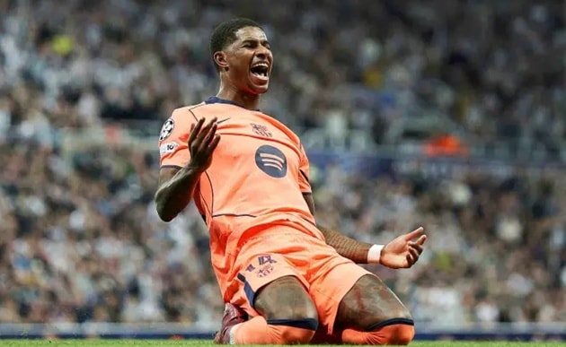 Marcus Rashford xô đổ kỷ lục tốc độ của Mbappe và Vinicius trước trận El Clasico