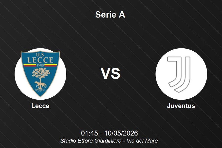 Nhận định Lecce vs Juventus - Serie A