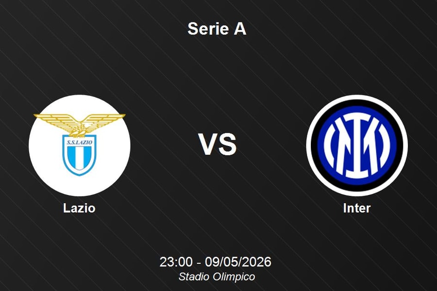 Nhận định Lazio vs Inter - Serie A: Bản lĩnh của quân đoàn đầu bảng