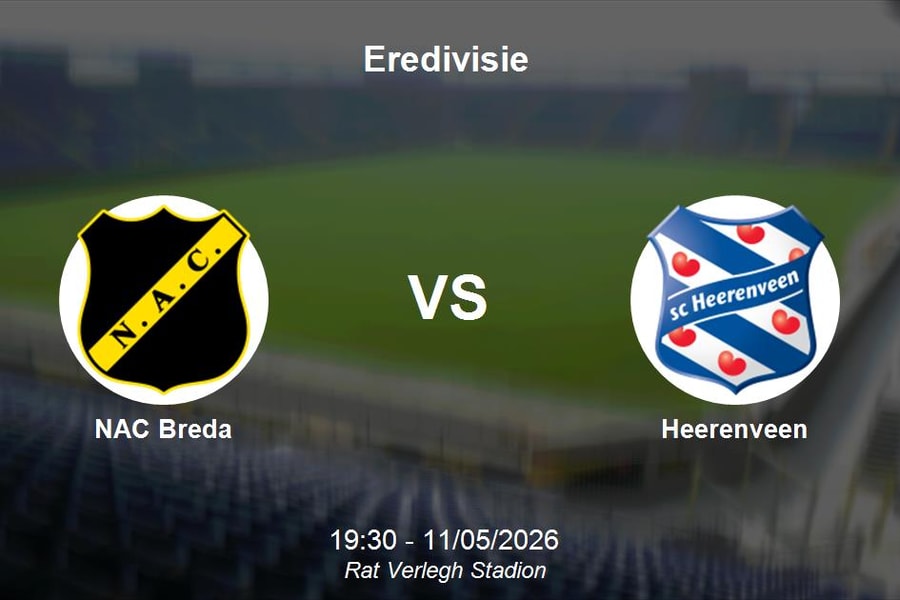 Nhận định NAC Breda vs Heerenveen - Giải vô địch quốc gia Hà Lan
