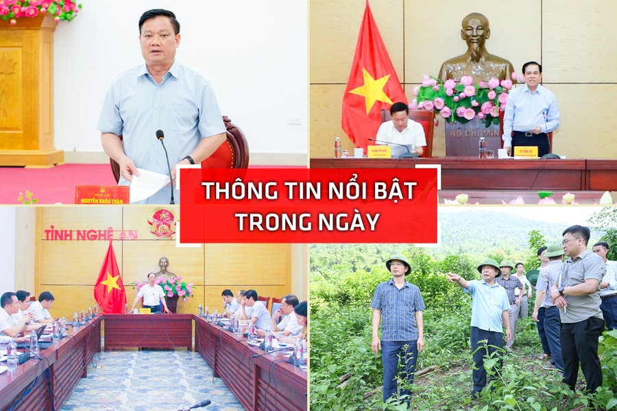 Nghệ An: Thông tin nổi bật ngày 13/5