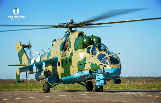 Đặc điểm kỹ thuật trực thăng Mi-24RKhR săn phóng xạ của quân đội Ukraine