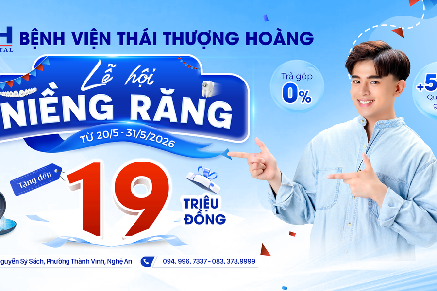 Bùng nổ ưu đãi với "Lễ hội niềng răng" lớn nhất mùa Hè 2026 tại Bệnh Viện Thái Thượng Hoàng