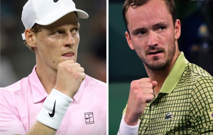 Bán kết Rome Open 2026: Jannik Sinner đại chiến Medvedev và thử thách từ hiện tượng Darderi
