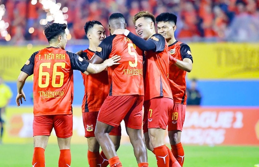 Ninh Bình quyết giữ vị trí top 3 trong cuộc đối đầu với SLNA tại sân Vinh