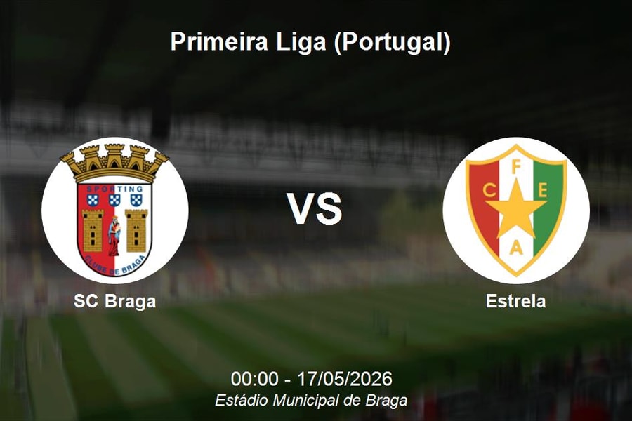 Nhận định SC Braga vs Estrela - Primeira Liga