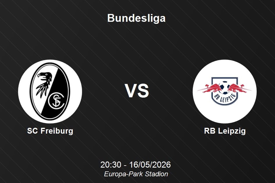 Nhận định SC Freiburg vs RB Leipzig - Bundesliga: Thử thách cho tham vọng Top 3 của Leipzig