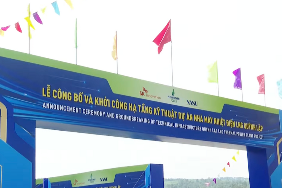 Nghệ An: Sẵn sàng cho Lễ khởi công Dự án Nhiệt điện LNG Quỳnh Lập