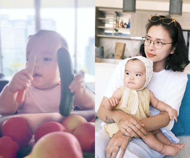 Con gái Ngô Thanh Vân trổ tài nội trợ, bộc lộ tiềm năng nối nghiệp ẩm thực của Huy Trần