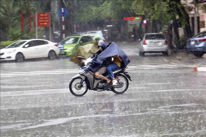 Thời tiết Nghệ An ngày 21/5: Mưa rào và dông rải rác, có nơi mưa vừa đến mưa to