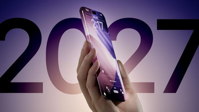 iPhone 19 Pro lộ diện với màn hình cong bốn cạnh, Face ID ẩn dưới màn hình