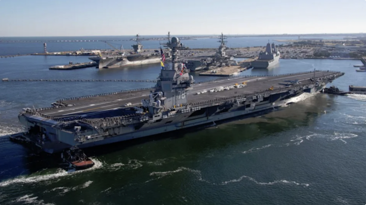 Hải quân Mỹ thử nghiệm dùng tàu sân bay USS Gerald R. Ford làm nhà máy điện di động