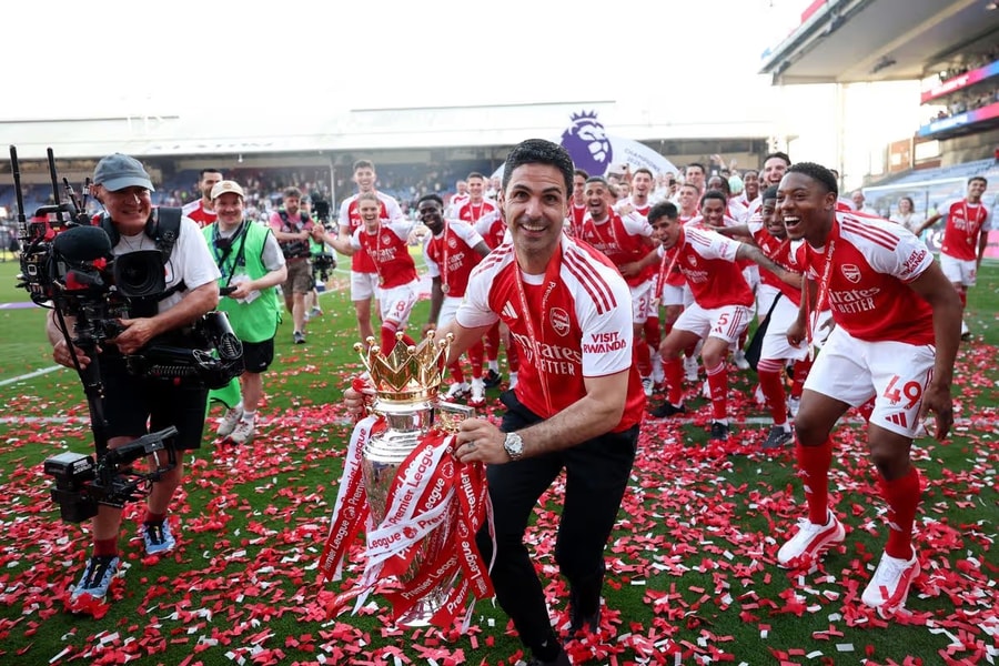 Arsenal vô địch Ngoại hạng Anh: Nghệ thuật quản trị và tâm lý chiến của Mikel Arteta