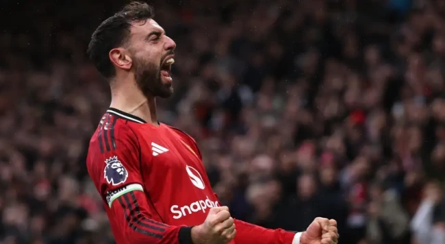 Bruno Fernandes phá kỷ lục kiến tạo trong mùa giải Arsenal lên ngôi
