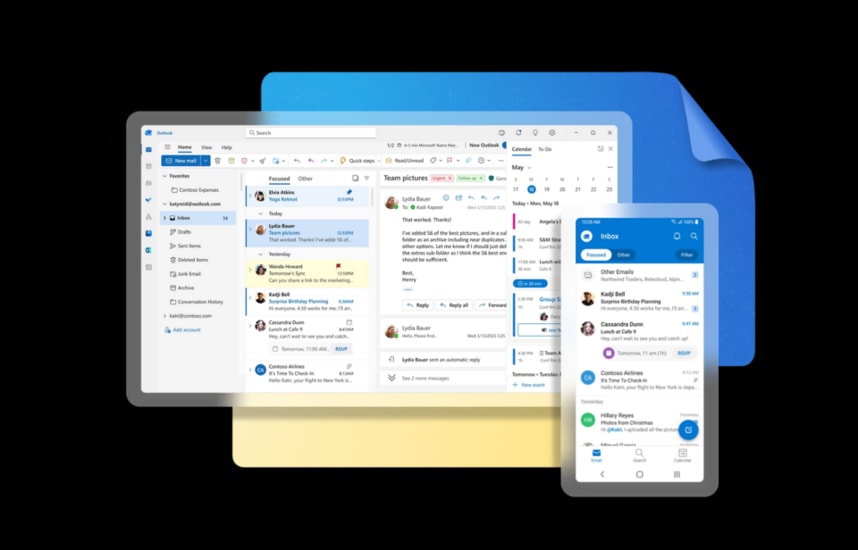 Cách tối ưu hóa Outlook để quản lý email hiệu quả hơn Gmail