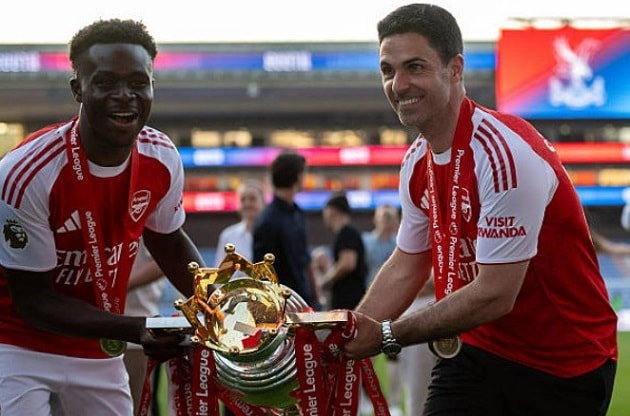 Arsenal vô địch Ngoại hạng Anh: Quả ngọt từ niềm tin của nhà Kroenke vào Mikel Arteta