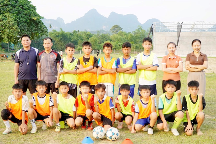 Thiếu niên Môn Sơn quyết tâm ghi dấu ấn tại Cúp Báo và PTTH Nghệ An