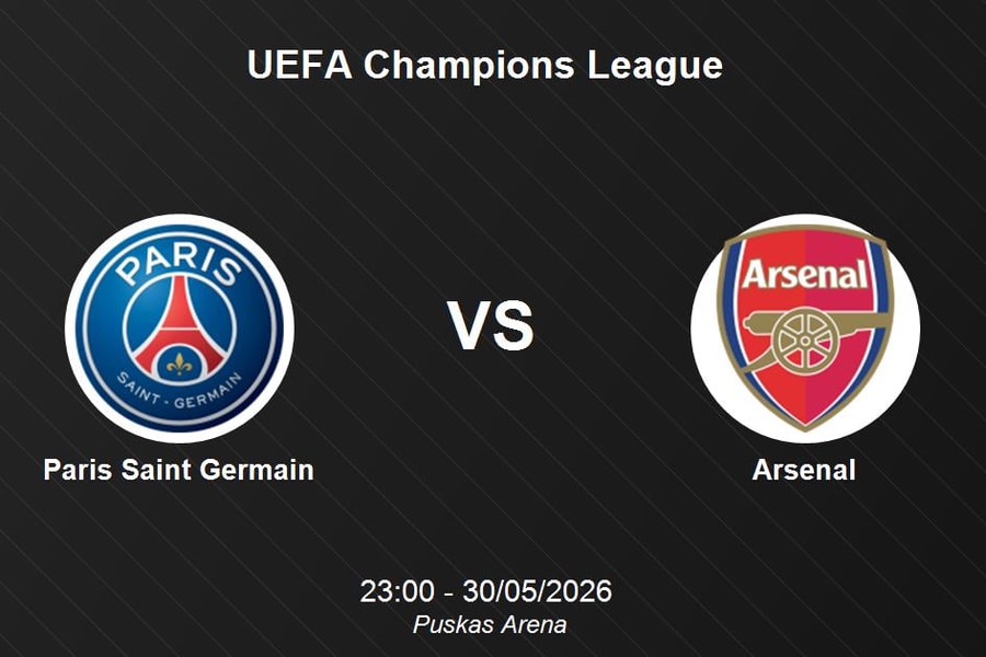 Nhận định Paris Saint Germain vs Arsenal - UEFA Champions League: Thử thách bản lĩnh đầu bảng