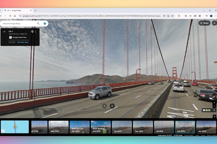 Mẹo xem lại hình ảnh quá khứ của mọi địa điểm thông qua Google Maps
