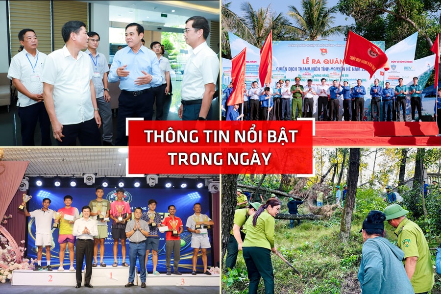 Nghệ An: Thông tin nổi bật ngày 31/5