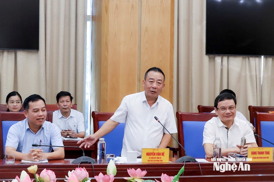 Chuẩn bị cho chuỗi sự kiện Môi trường, Biển và Hải đảo quy mô cấp Quốc gia tại Nghệ An