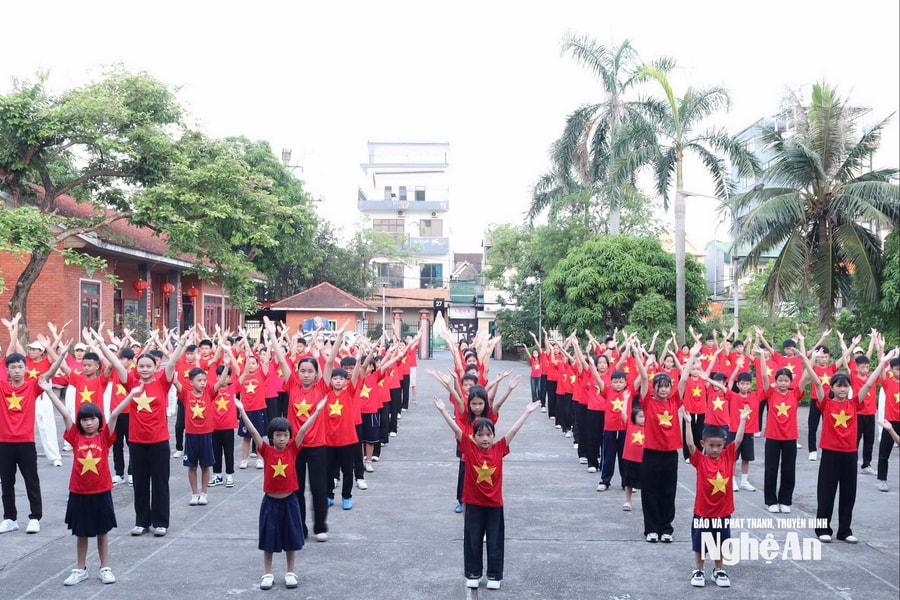 Sôi động chương trình “Vui khỏe chào Hè 2026” tại Làng trẻ em Nghệ An