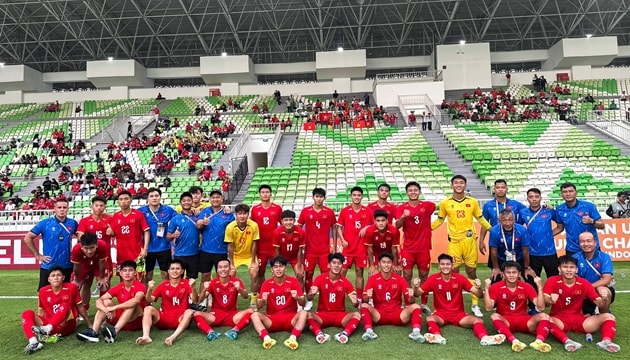 Công Hậu lập hat-trick giúp U19 Việt Nam đè bẹp Timor Leste 3-0 tại giải Đông Nam Á