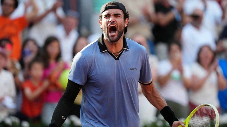 Berrettini lập kỳ tích 19 năm tại Roland Garros, Aliassime đi vào lịch sử tennis Canada