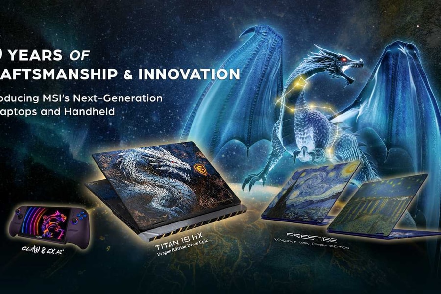 MSI ra mắt Titan 18 HX và Claw 8 EX AI+ tại COMPUTEX 2026: Kỷ nguyên AI và hiệu năng đột phá