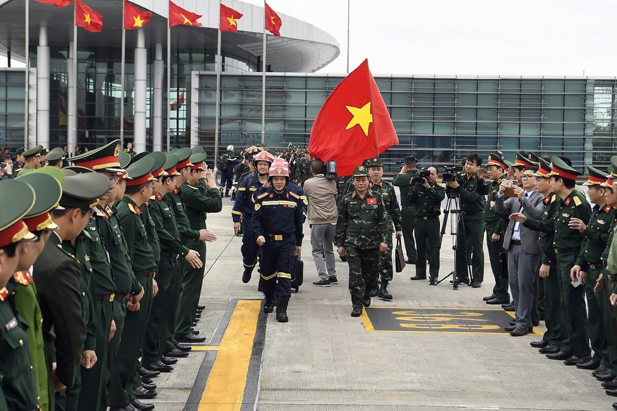 Thường trực Ban Bí thư quyết định việc cử LLVT cứu trợ thảm họa ở nước ngoài