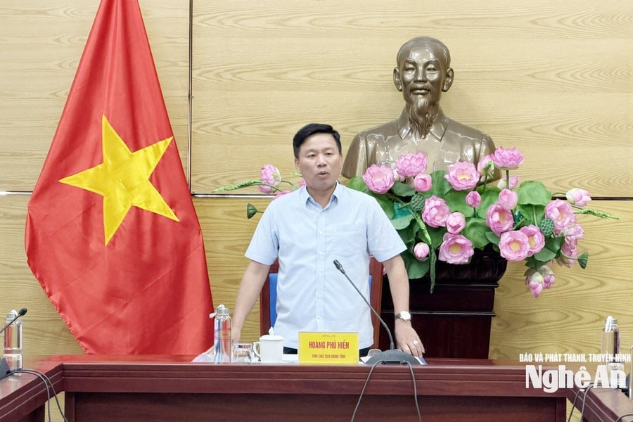 UBND tỉnh cho ý kiến về dự thảo Đề án cải tạo, chỉnh trang đô thị tại các phường Trường Vinh, Thành Vinh, Vinh Lộc, Vinh Hưng và Vinh Phú