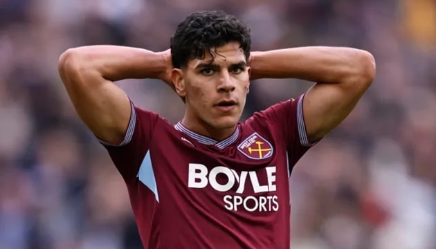 Manchester United đàm phán chiêu mộ Mateus Fernandes: West Ham giữ vững mức giá 80 triệu bảng