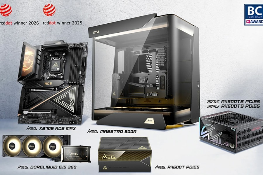 MSI ra mắt hệ sinh thái linh kiện PC thế hệ mới tại COMPUTEX 2026 với đột phá AM5