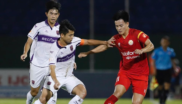 PVF-CAND và bài toán trụ hạng V-League: Nguy cơ xuống hạng vì kém hiệu số